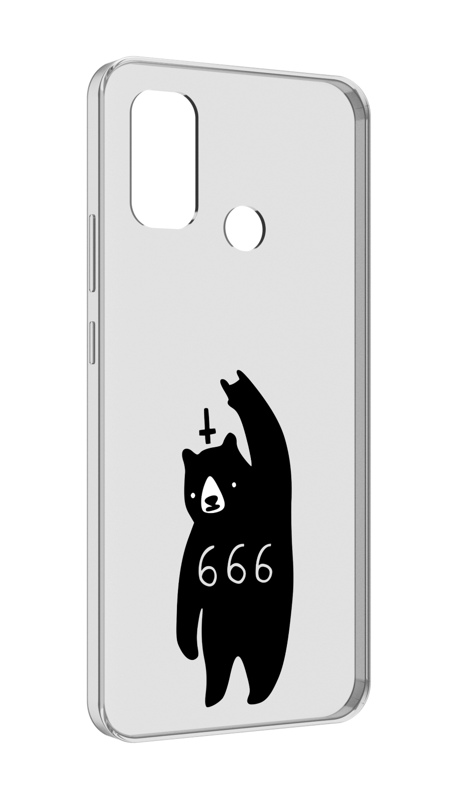 

Чехол MyPads медведь 666 для UleFone Note 10P/Note 10, Прозрачный, Tocco