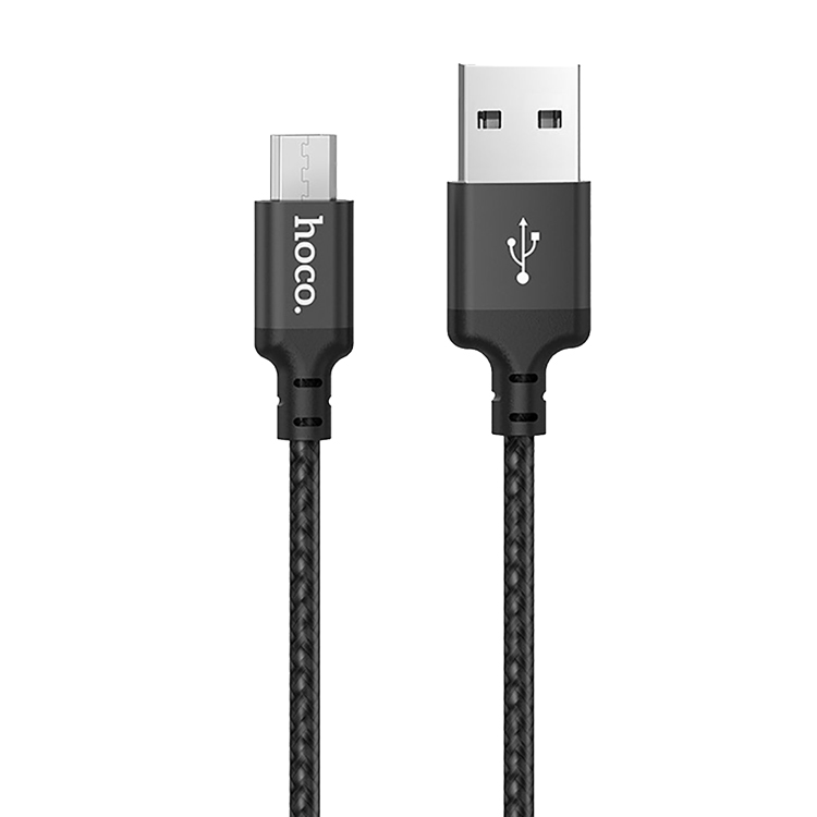 

Кабель micro USB-USB Hoco X14 1 м черный, X14