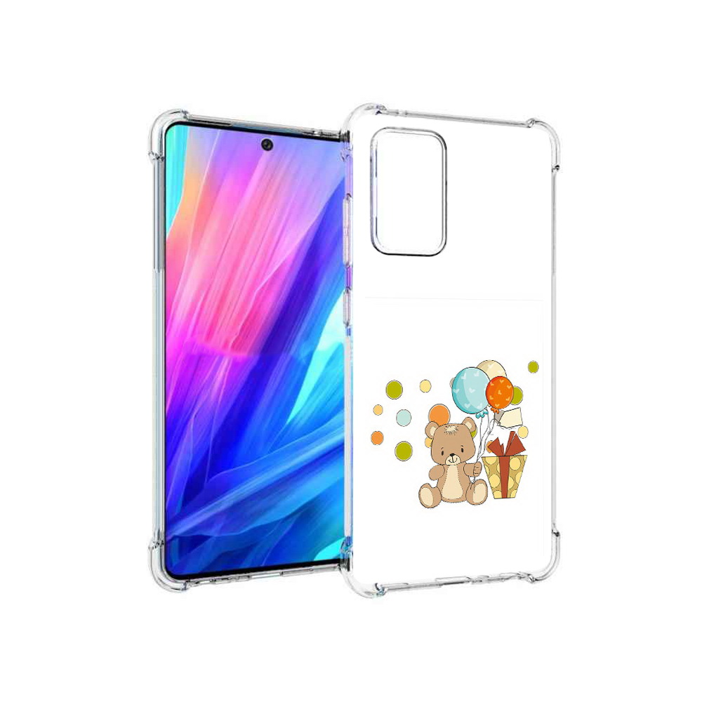 Чехол MyPads Tocco для Samsung Galaxy A52 медвеженок с подарком (PT158660.526.470)