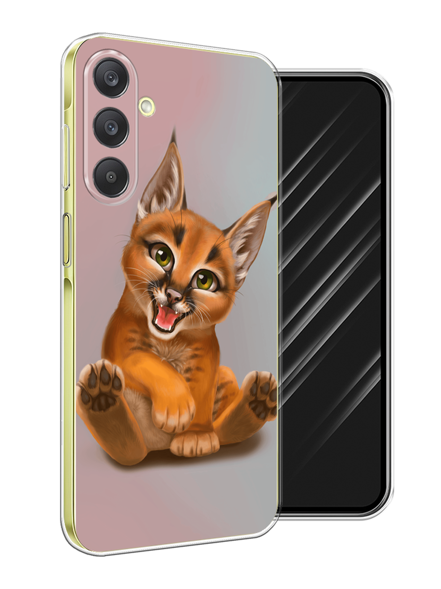 

Чехол Awog на Samsung Galaxy A26 5G "Малыш рыси", Оранжевый;серый, 2110750-1