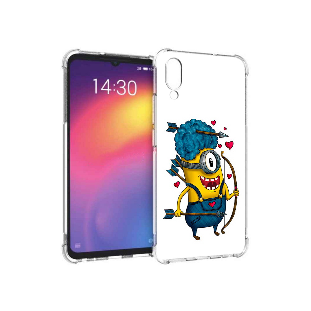 

Чехол MyPads Tocco для Meizu Note 9 Миньон купидон (PT134513.88.117), Прозрачный, Tocco