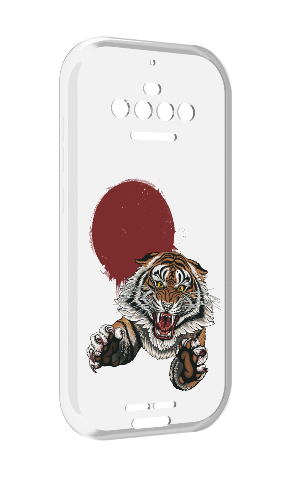 

Чехол MyPads Бросок тигра для Oukitel F150 R2022, Прозрачный, Tocco
