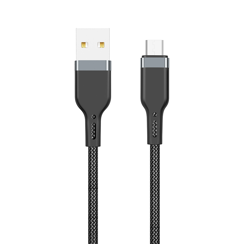 Кабель Wiwu USB to Micro USB Cable platinum cable PT03 1.2 м Black