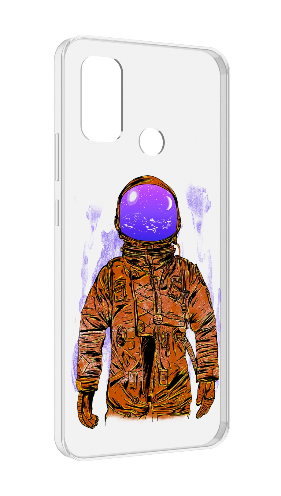 

Чехол MyPads нарисованный мужчина в скафандре для UleFone Note 10P/Note 10, Прозрачный, Tocco