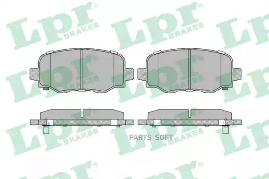 

Колодки Тормозные Дисковые Lpr Lpr 05P1955 05p1955