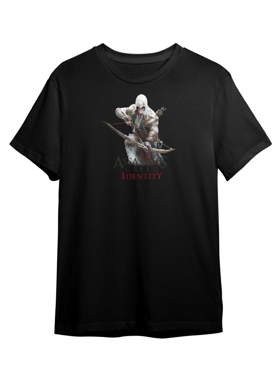 

Футболка унисекс Каждому Своё Assassin's Creed/Ассассин GMASA6 черная 3XL, Черный, "Assassin's Creed/Ассассин" GMASA6