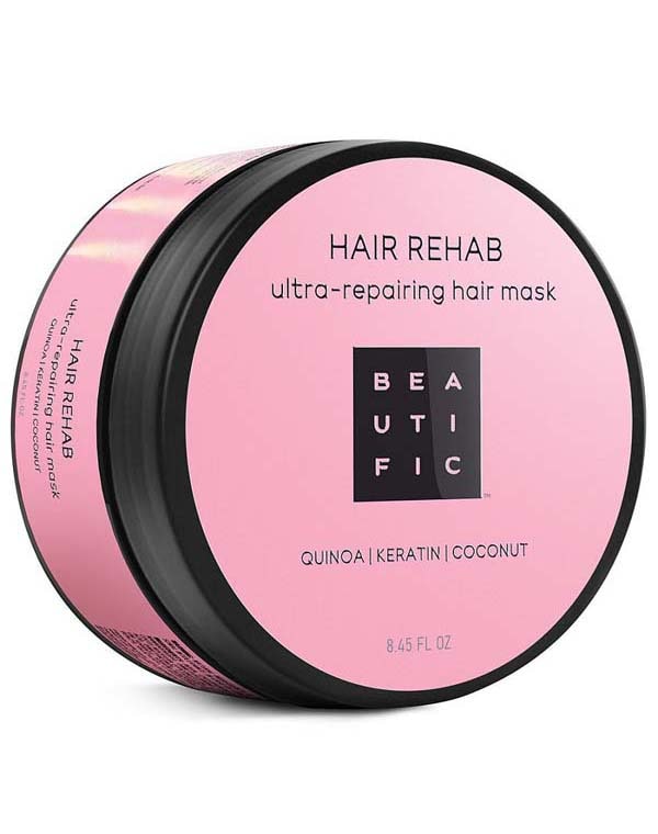 Маска для волос BEAUTIFIC Hair Rehab супер восстанавливающая, для поврежденных, 250 мл