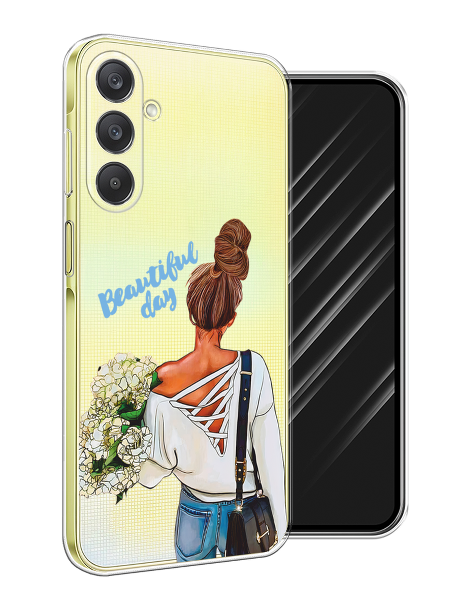 

Чехол Awog на Samsung Galaxy A26 5G "Beautiful day vector", Коричневый;белый;зеленый, 2110750-1