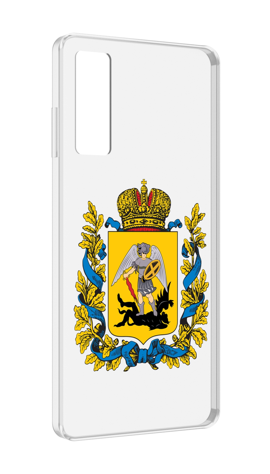 

Чехол MyPads герб-архангельскрои-области для TCL 20 5G, Прозрачный, Tocco