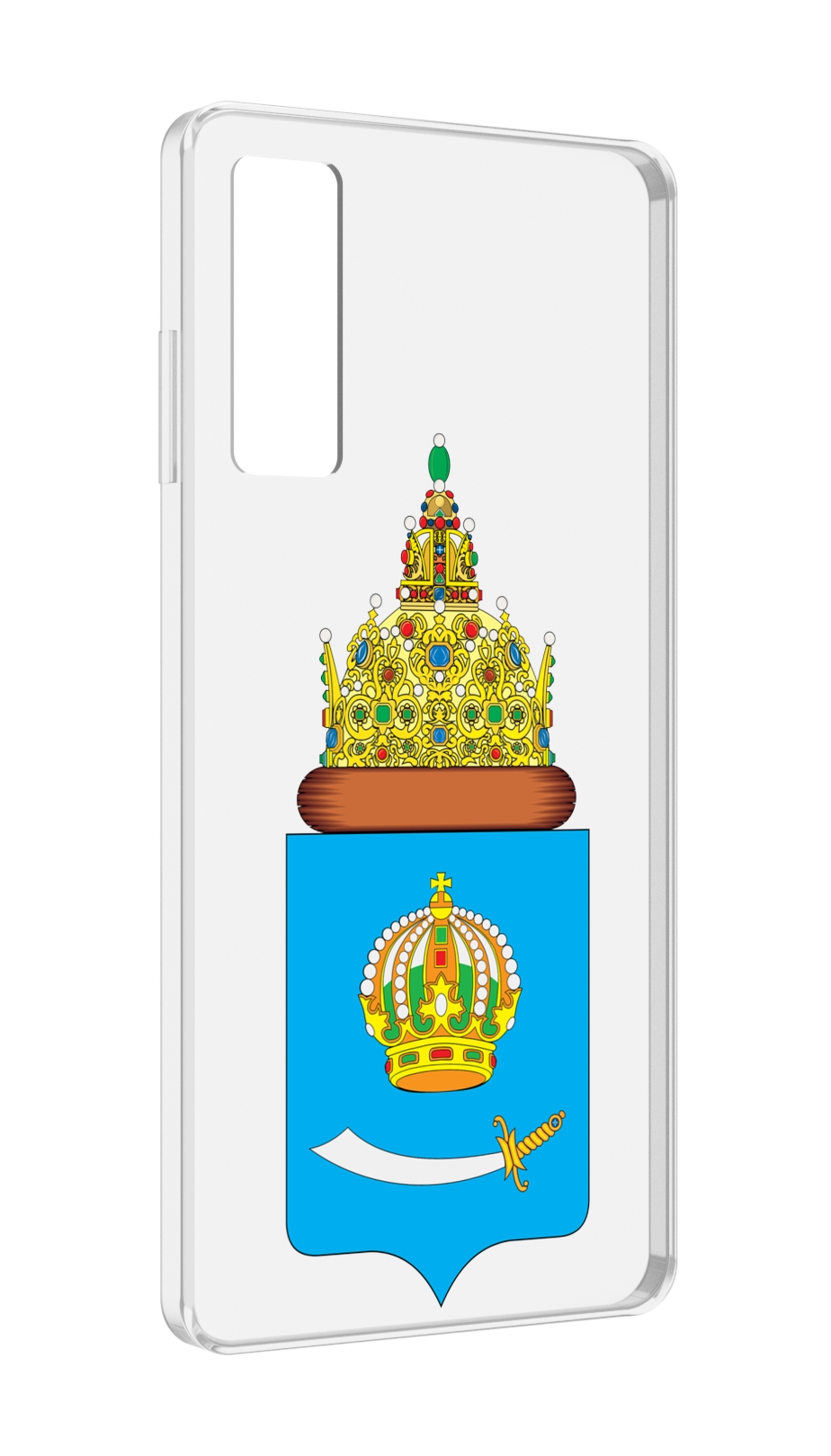 

Чехол MyPads герб-астраханскои-области для TCL 20 5G, Прозрачный, Tocco