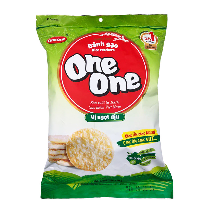 

Печенье рисовое One One сладкое, 150 г