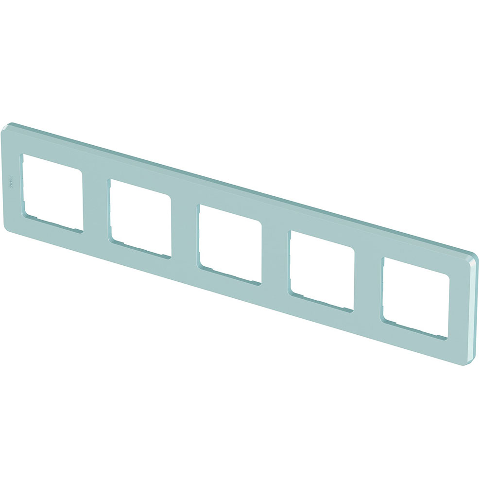 

Legrand Рамка Legrand Inspiria 5 постов. Мятная, Зеленый