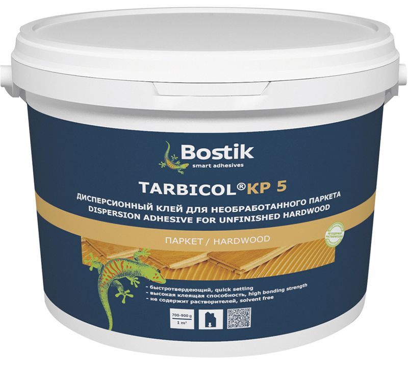 BOSTIK Tarbicol KP 5 водно-дисперсионный клей для необработанного паркета (20кг) bostik клей паркетный дисперсионный tarbicol kp5 6 кг 30049897