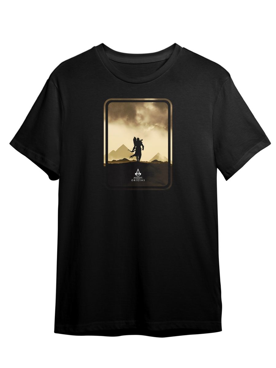 

Футболка унисекс Каждому Своё Assassin's Creed/Ассассин GMASA8 черная 4XL, "Assassin's Creed/Ассассин" GMASA8