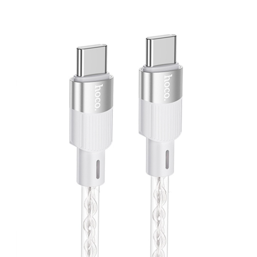 

Кабель USB Type-C-USB Type-C Hoco X99 1 м серый, X99