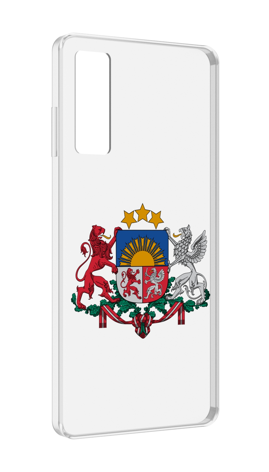 

Чехол MyPads герб-латвии для TCL 20 5G, Прозрачный, Tocco