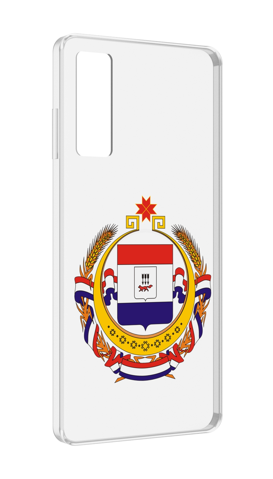 

Чехол MyPads герб-мордовия-саранск для TCL 20 5G, Прозрачный, Tocco