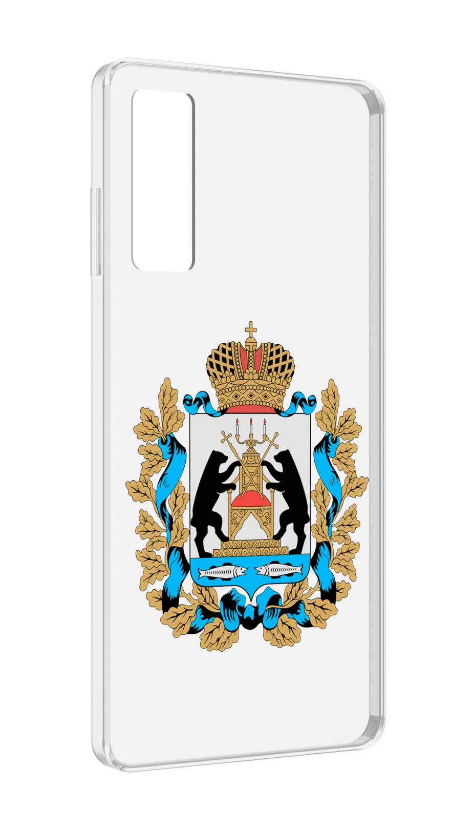 

Чехол MyPads герб-новгородская-область для TCL 20 5G, Прозрачный, Tocco