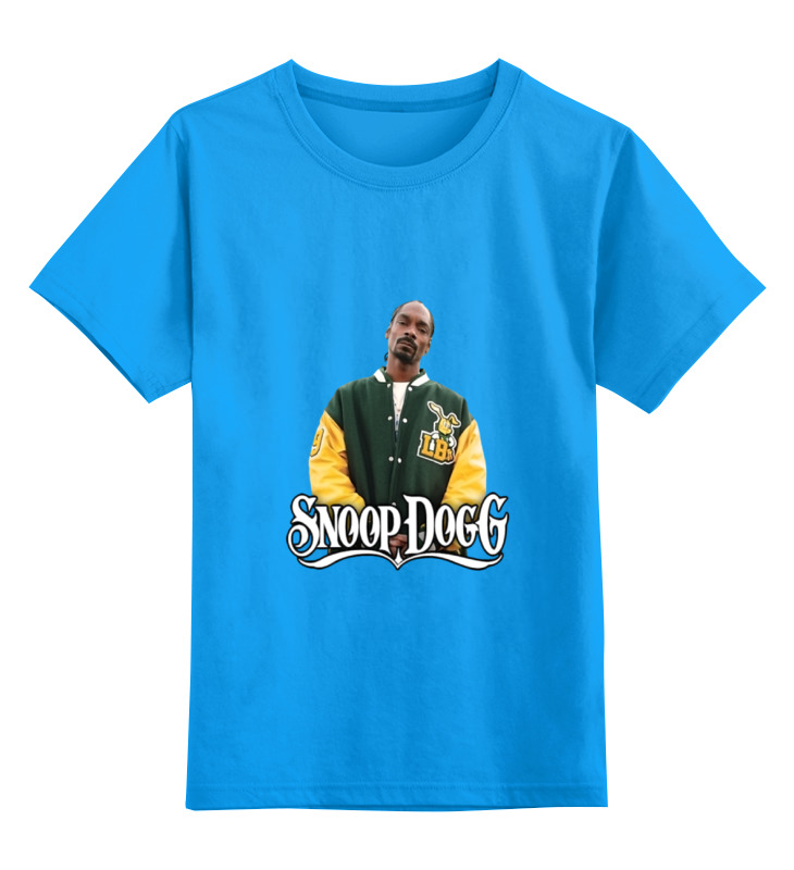 

Футболка детская Printio Snoop dogg цв. голубой р. 152, Snoop dogg