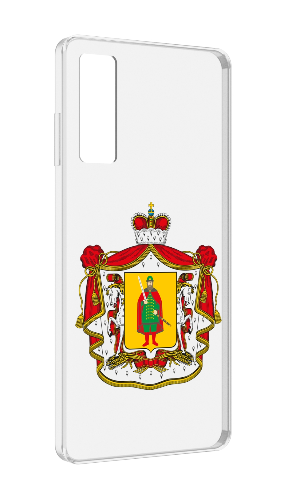 

Чехол MyPads герб-рязанская-область для TCL 20 5G, Прозрачный, Tocco
