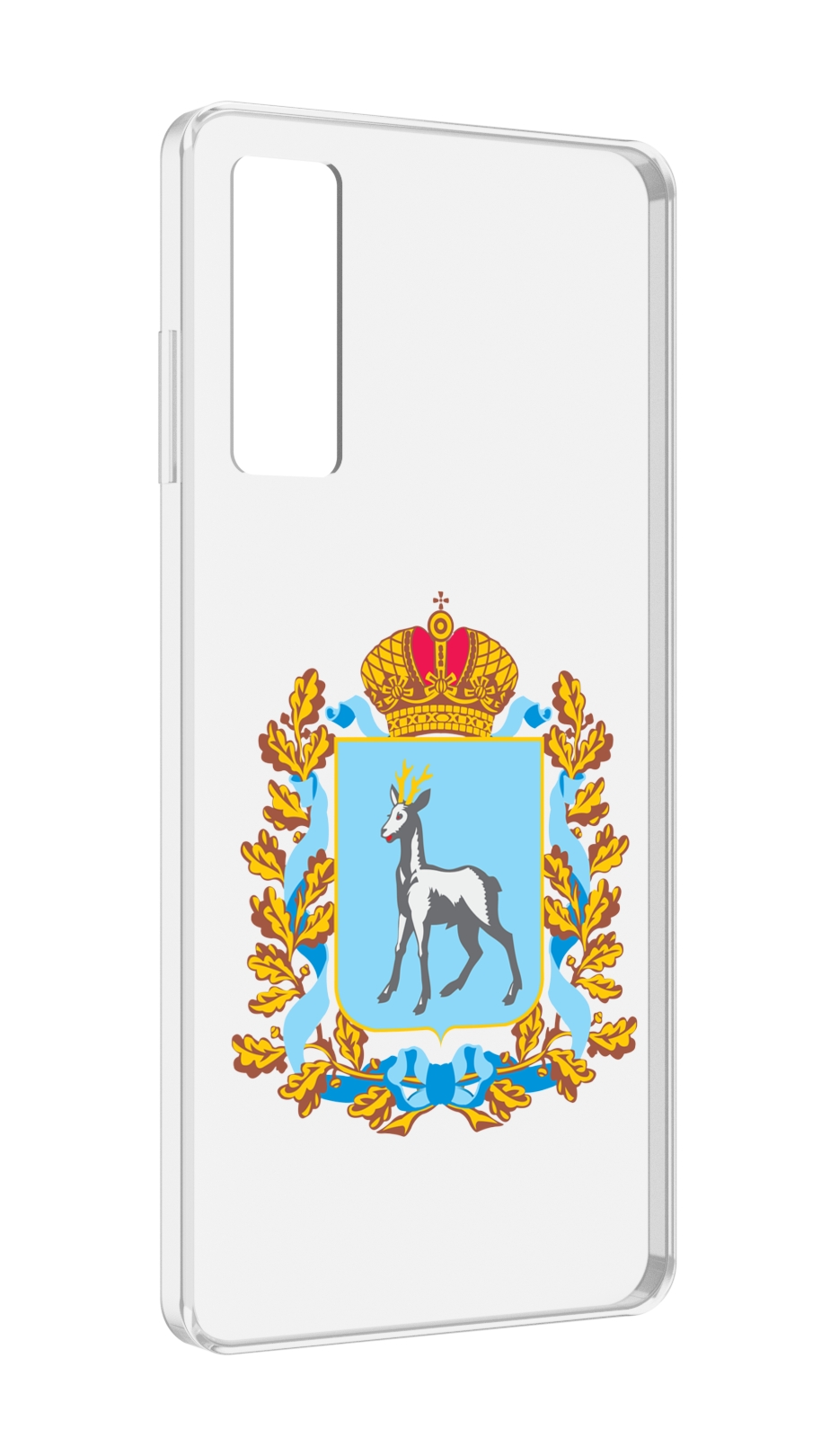 

Чехол MyPads герб-самарская-область для TCL 20 5G, Прозрачный, Tocco