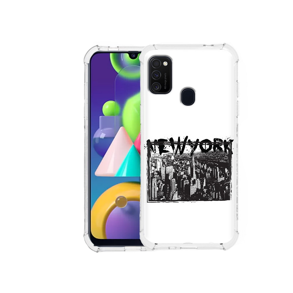 

Чехол MyPads Tocco для Samsung Galaxy M21 че (PT147110.591.671), Прозрачный, Tocco