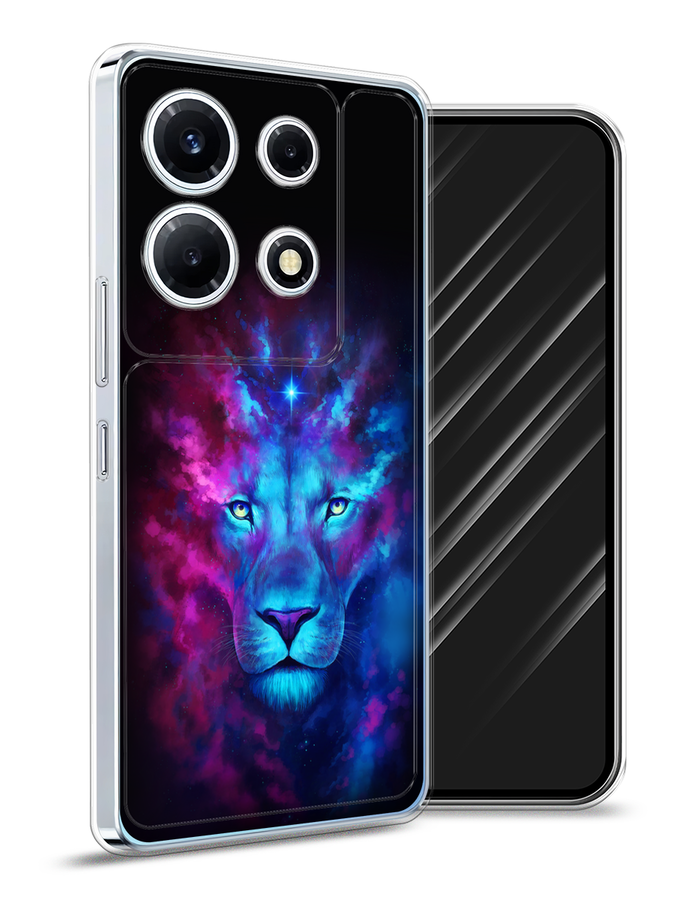 

Чехол Awog на Infinix Note 30 VIP "Космический лев", Голубой, 3104750-1