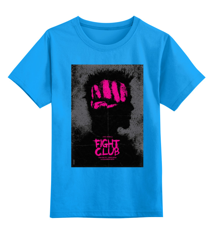 

Футболка детская Printio Fight club / бойцовский клуб цв. голубой р. 152, Fight club / бойцовский клуб