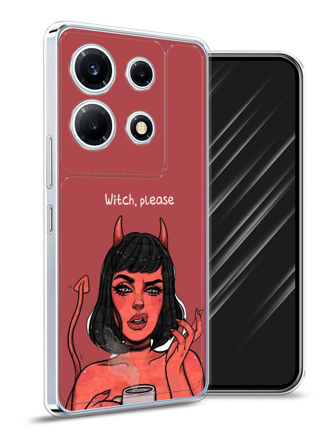 

Чехол Awog на Infinix Note 30 VIP "Evil Girl", Бордовый;черный, 3104750-6