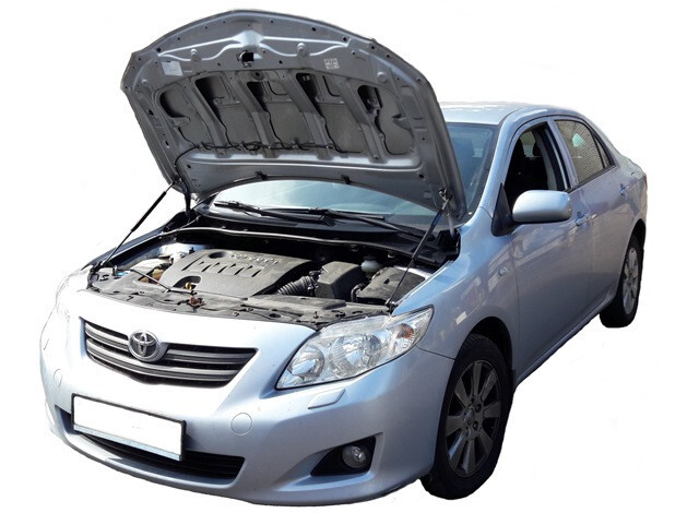 Амортизатор (упор) капота на Toyota Corolla 15-01(с 2006 по 2013 г.в.)Autoinnovation