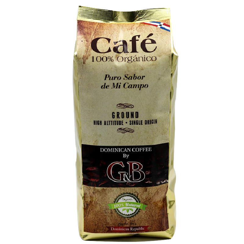 

Кофе молотый G&B "100% Organic Сoffee", 390 г