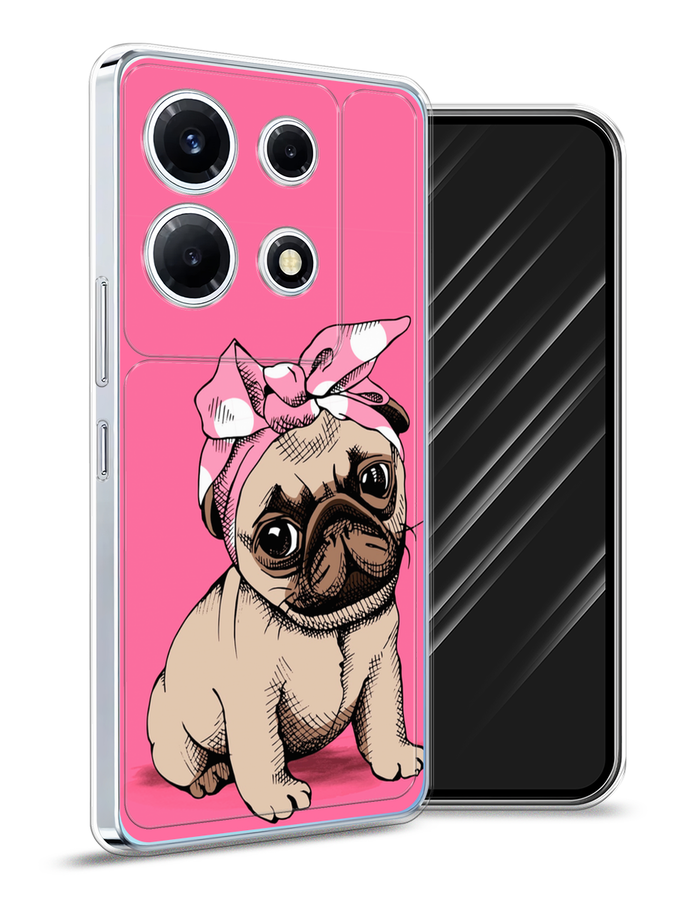 

Чехол Awog на Infinix Note 30 VIP "Dog Pin-Up", Розовый;бежевый, 3104750-2