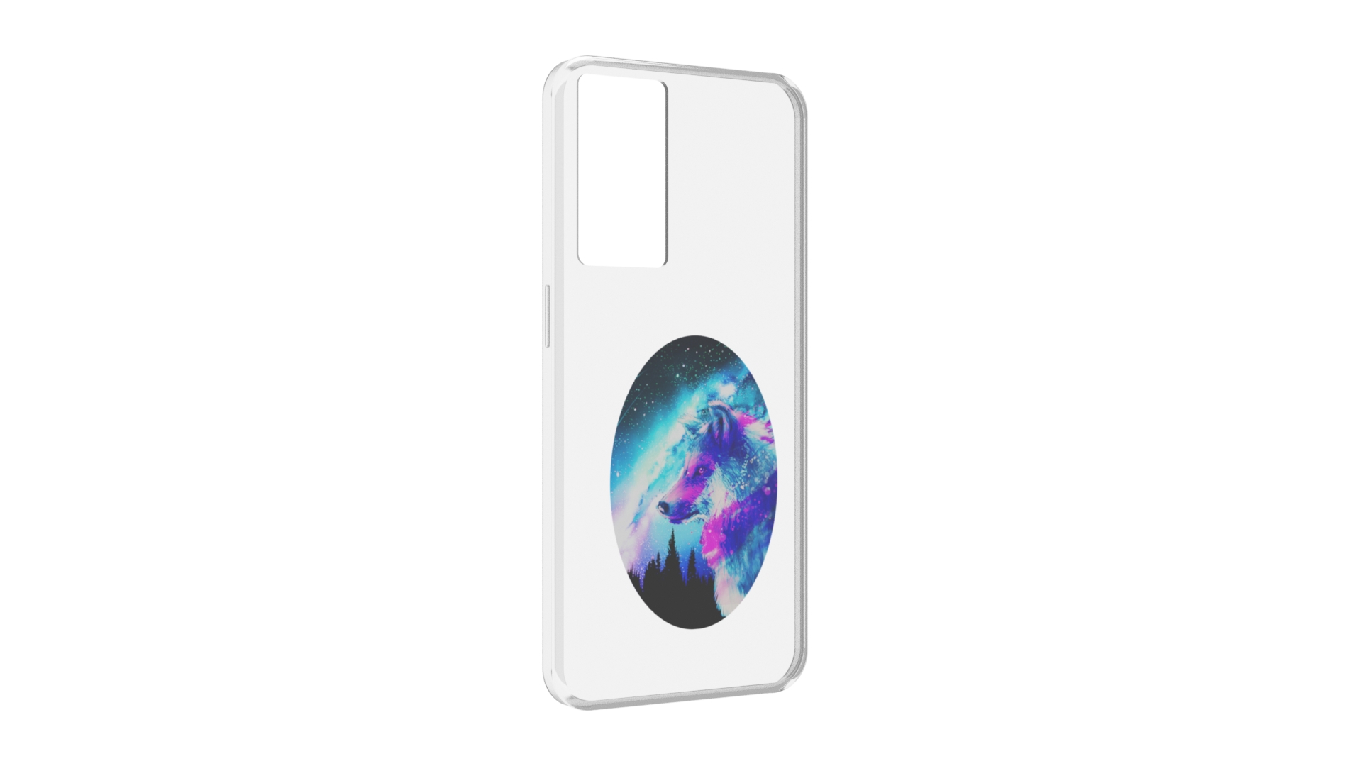 

Чехол MyPads голубой волк для OPPO A96 5G / Reno7 Lite / Reno 7Z / F12 Pro 5G, Прозрачный, Tocco