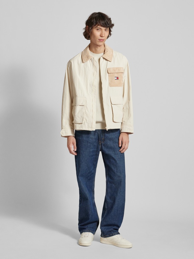 

Куртка мужская Tommy Jeans DM0DM19448 бежевая M, Бежевый, DM0DM19448