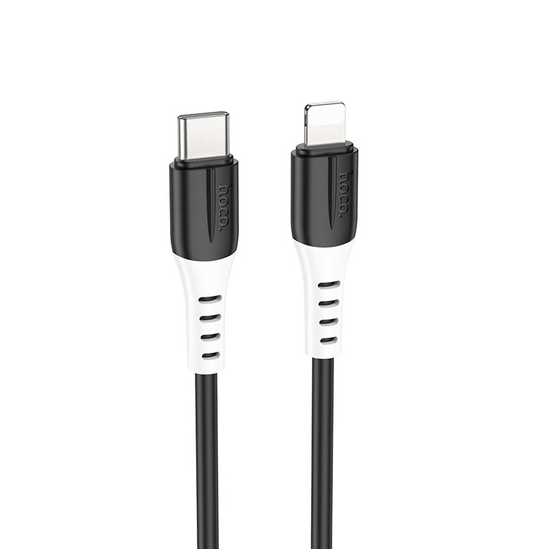 

Кабель Lightning-USB Type-C Hoco X82 1 м черный, X82