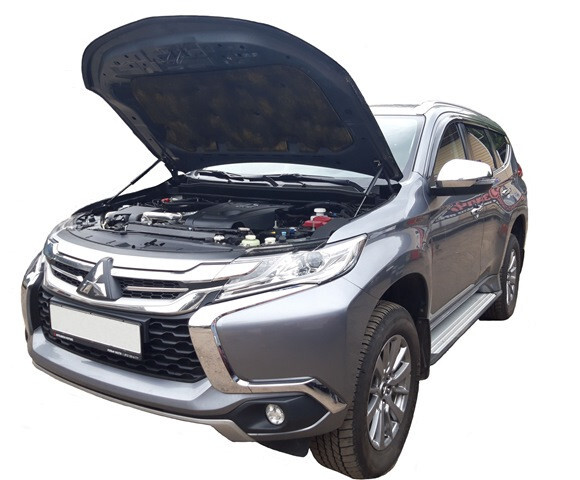 Амортизатор (упор) капота на Mitsubishi Pajero Sport 02-11(с 2015 г.в.)Autoinnovation