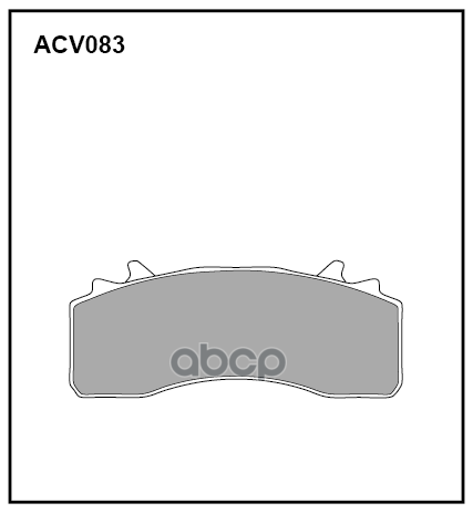 

Тормозные колодки ALLIED NIPPON дисковые acv083khd
