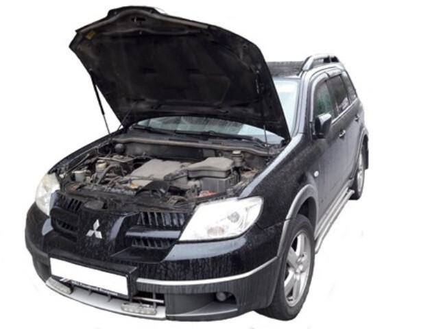 Амортизатор (упор) капота на Mitsubishi Outlander 02-08/2(с 2002 по 2008 г.в.)Autoinnovati