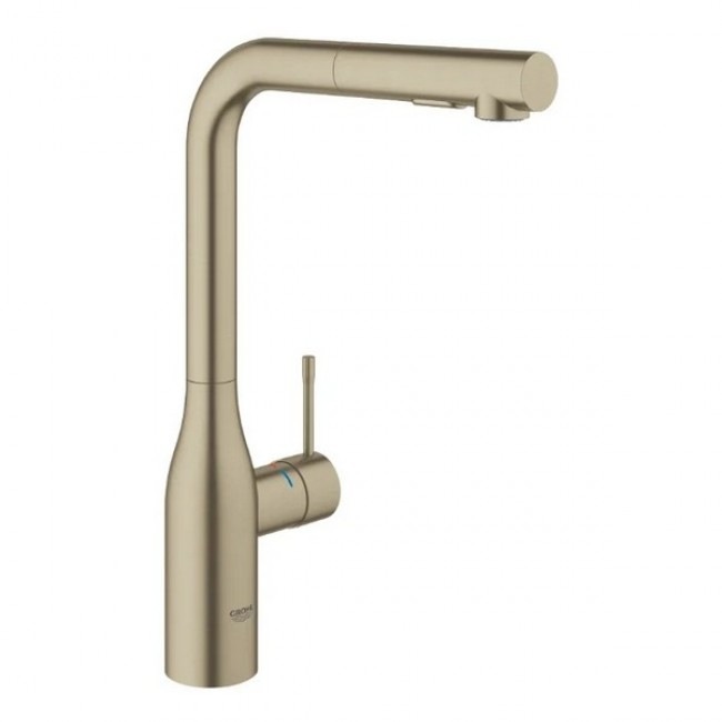 фото Смеситель для кухни grohe essence new, никель матовый (30270en0)