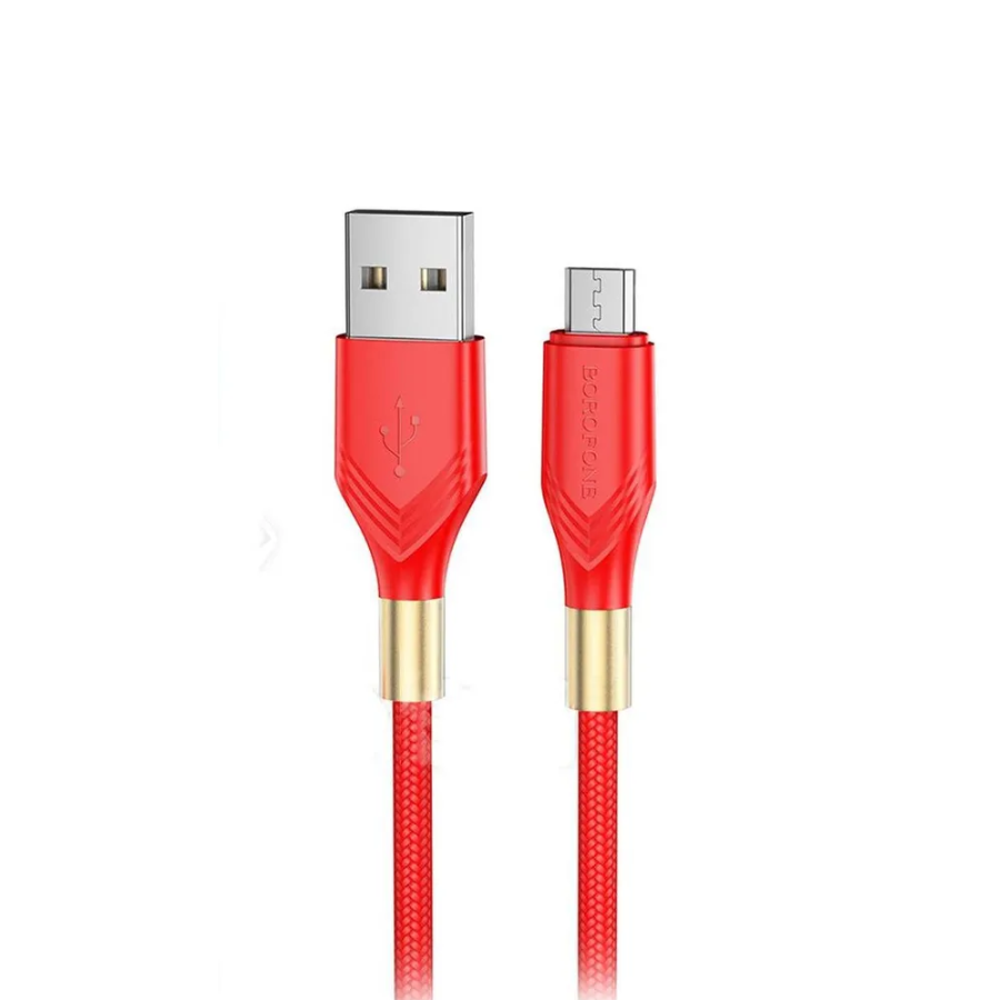 

Кабель micro USB-USB Borofone BX92 1 м красный, BX92