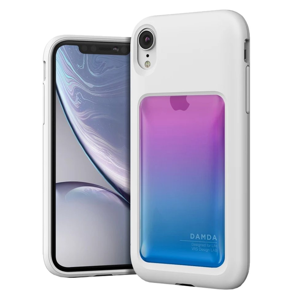 фото Чехол vrs design damda high pro shield для iphone xr pink blue vrs design 906929