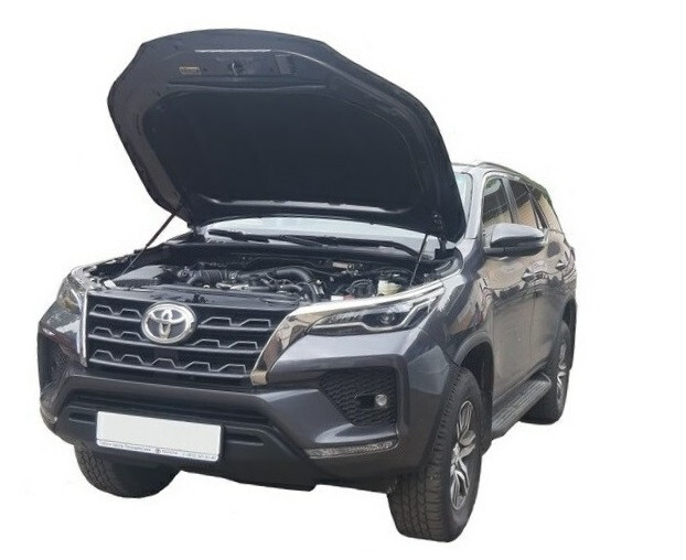 Амортизатор (упор) капота на Toyota Fortuner 15-07(с 2017 г.в.)Autoinnovation