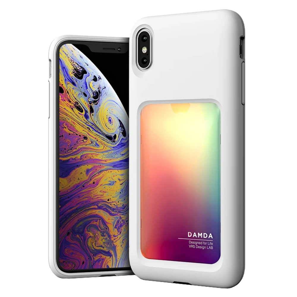 фото Чехол vrs design damda high pro shield для iphone xs max orange purple vrs design 906944