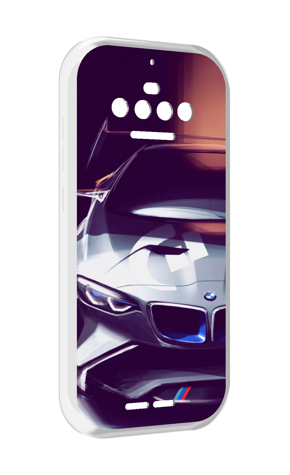

Чехол MyPads Бэмвэ мужской для Oukitel F150 R2022, Прозрачный, Tocco
