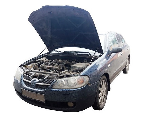 Амортизатор (упор) капота на Nissan Almera 01-14(с 2000 по 2006 г.в.)Autoinnovation