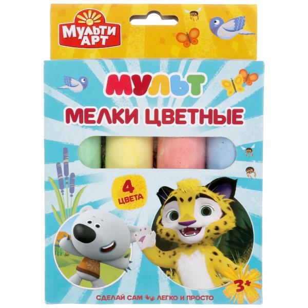 

Мелки асфальтовые Мульти Арт Мульт 4 шт 100MEL4-MULT