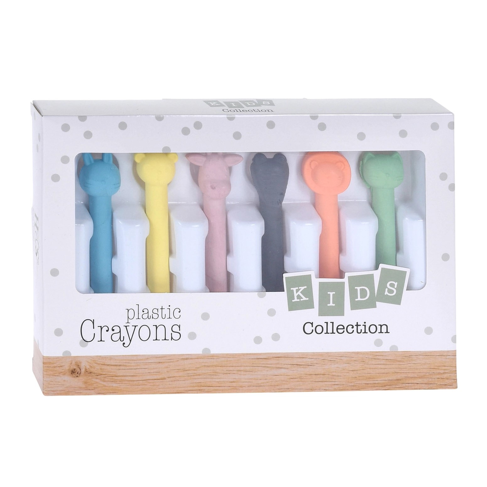 

Мелки восковые Koopman Животные 6 шт