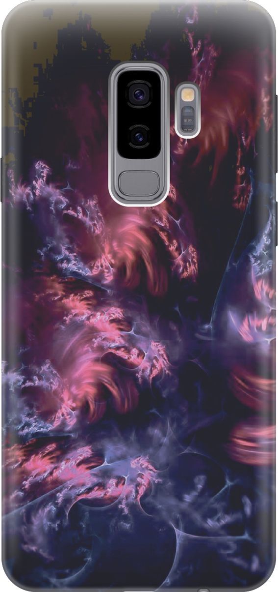 

Чехол на Samsung Galaxy S9+ с принтом "Розово-фиолетовые молнии", Розовый;фиолетовый, 6287