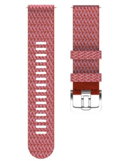 

Ремешок для Polar Wrist Band Grit 22mm S-M PET Red 91081743, Grit