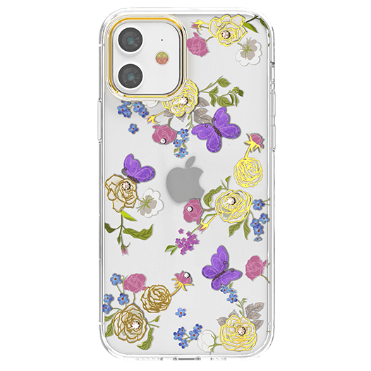 

Чехол PQY Rose для iPhone 12 mini Белый PQY Kingxbar IP 12 5.4, Прозрачный, 21886